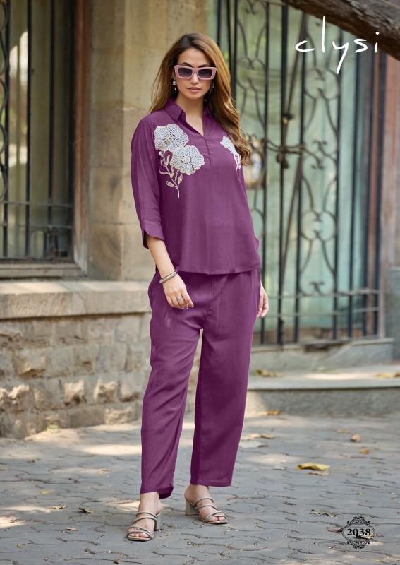 Clysi avira coord set wholesale fashion online